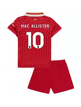 Billige Liverpool Alexis Mac Allister #10 Hjemmedraktsett Barn 2024-25 Kortermet (+ Korte bukser)